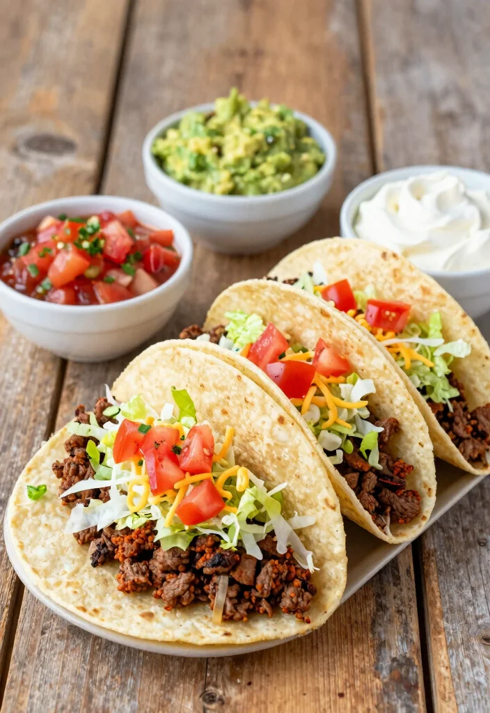 17 Crockpot Recipes Ground Beef Easy Family Dinners - 4. Beef Tacos 1
