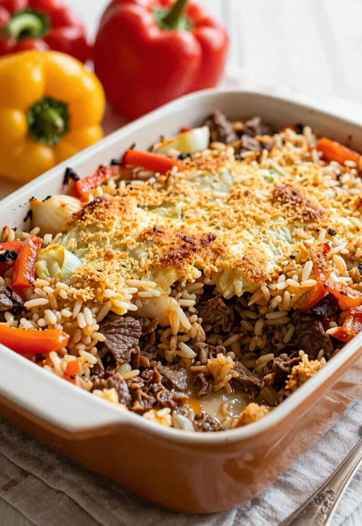 17 Crockpot Recipes Ground Beef Easy Family Dinners - 6. Beef and Rice Casserole 1