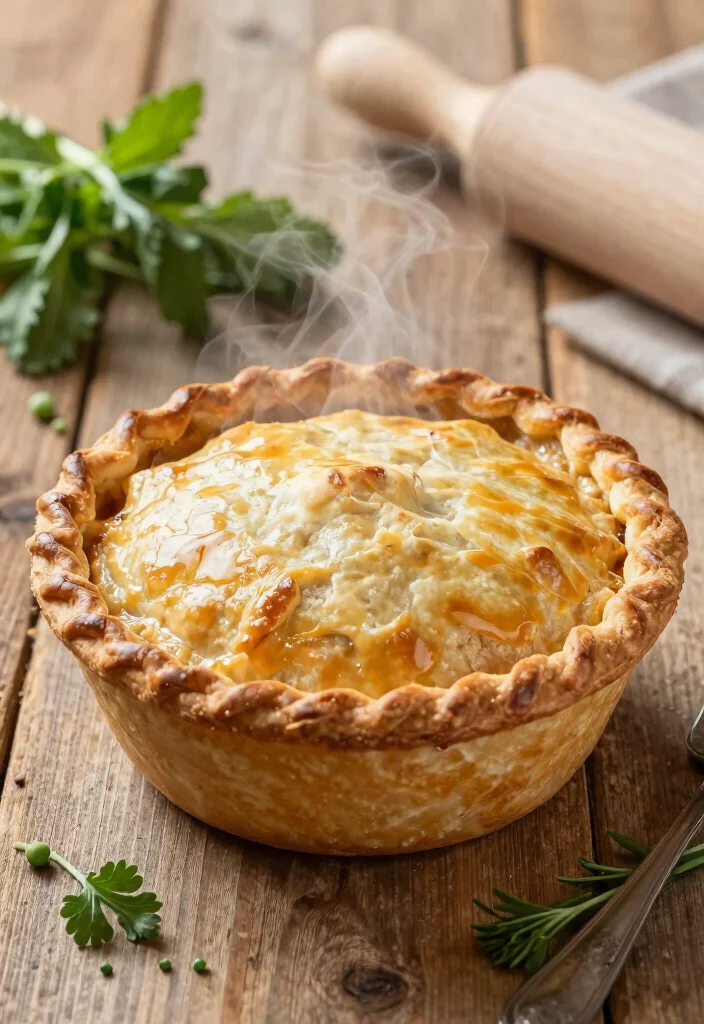 17 Crockpot Round Steak Recipes for Budget-Friendly Comfort - 12. Round Steak Pot Pie 1