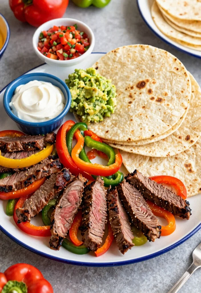 17 Crockpot Round Steak Recipes for Budget-Friendly Comfort - 16. Round Steak Fajitas 1
