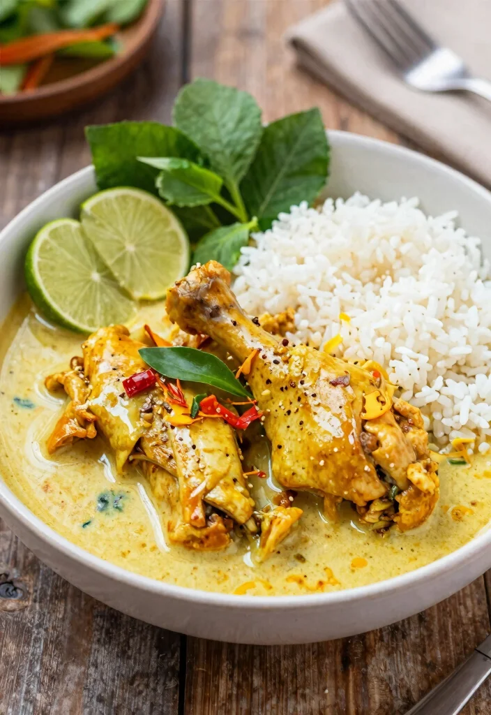 17 Flavor-Packed Crockpot Chicken Leg Recipes for Healthy Meal Prep - 11. Thai Curry Chicken Legs 1