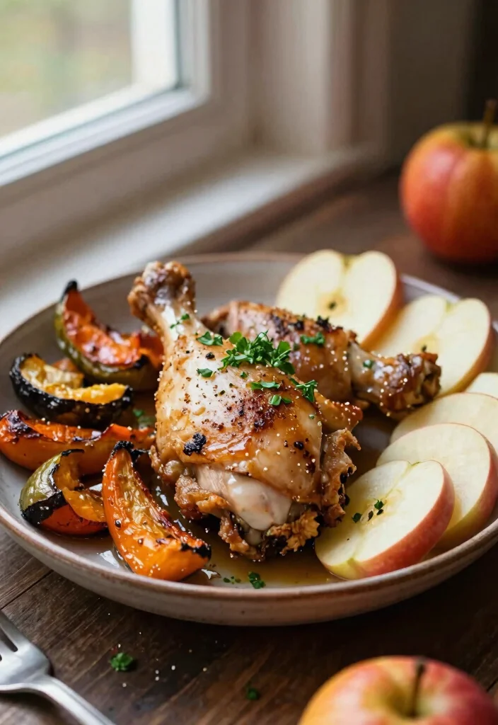 17 Flavor-Packed Crockpot Chicken Leg Recipes for Healthy Meal Prep - 16. Apple Cider Chicken Legs 1