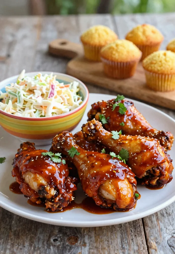 17 Flavor-Packed Crockpot Chicken Leg Recipes for Healthy Meal Prep - 2. Sweet and Spicy BBQ Chicken Legs 1