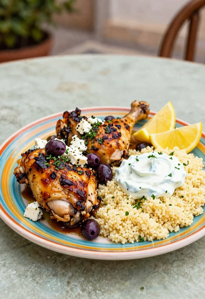 17 Flavor-Packed Crockpot Chicken Leg Recipes for Healthy Meal Prep - 5. Mediterranean Chicken Legs 1