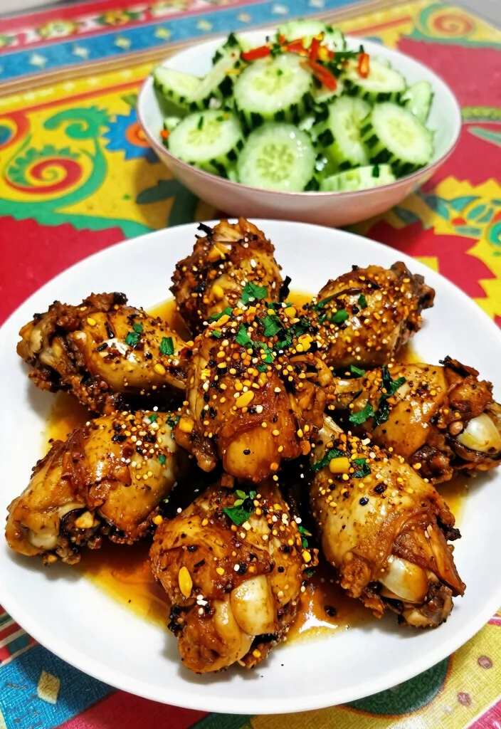 17 Flavor-Packed Crockpot Chicken Leg Recipes for Healthy Meal Prep - 6. Spicy Garlic Chicken Legs 1