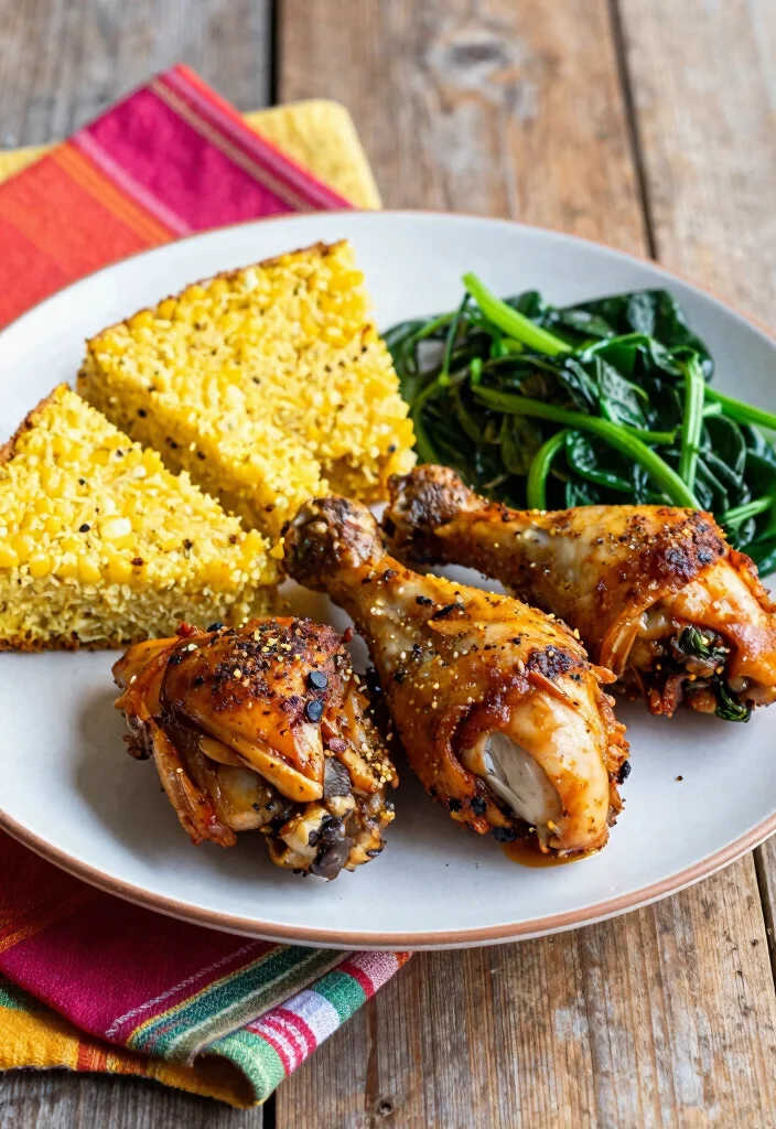 17 Flavor-Packed Crockpot Chicken Leg Recipes for Healthy Meal Prep - 8. Cajun Chicken Legs 1