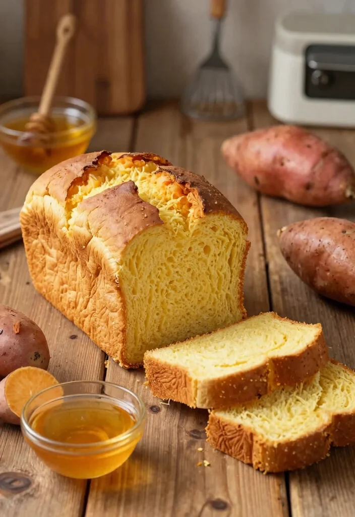 17 Gluten Free Bread Machine Recipes Easy Homemade Loaves - 6. Sweet Potato Gluten Free Bread 1