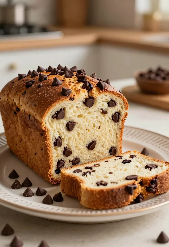 17 Gluten Free Bread Machine Recipes Easy Homemade Loaves - 8. Chocolate Chip Gluten Free Bread 1