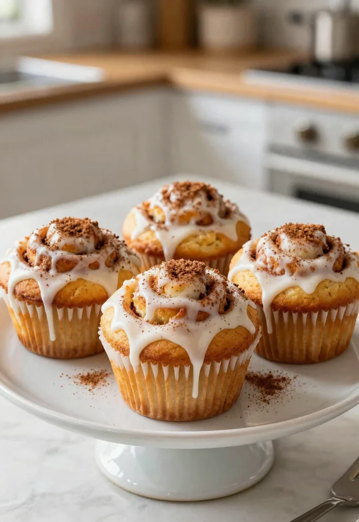 17 Gluten Free Muffins Recipes: Soft Grab and Go Treats - 10. Cinnamon Roll Muffins 1