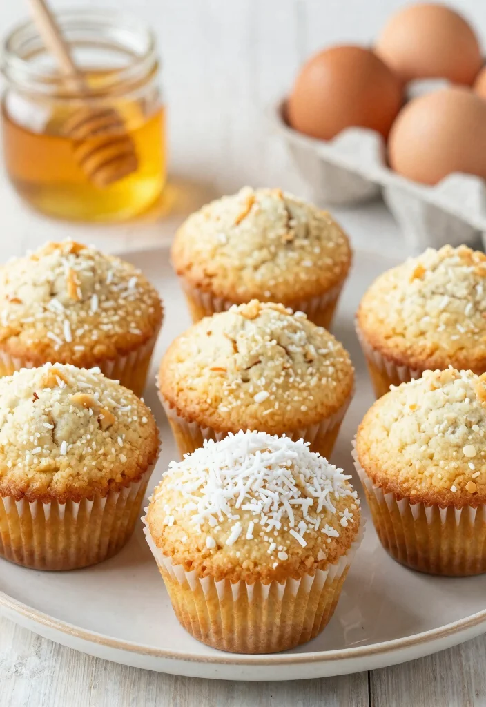 17 Gluten Free Muffins Recipes: Soft Grab and Go Treats - 11. Coconut Flour Muffins 1