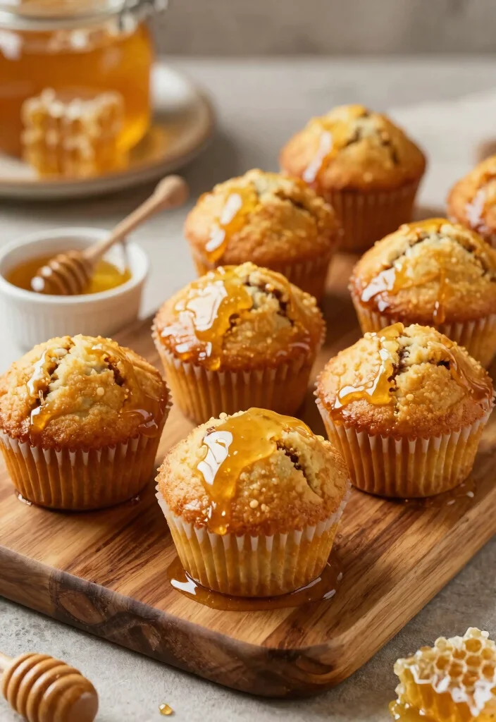 17 Gluten Free Muffins Recipes: Soft Grab and Go Treats - 17. Honey Glazed Muffins 1