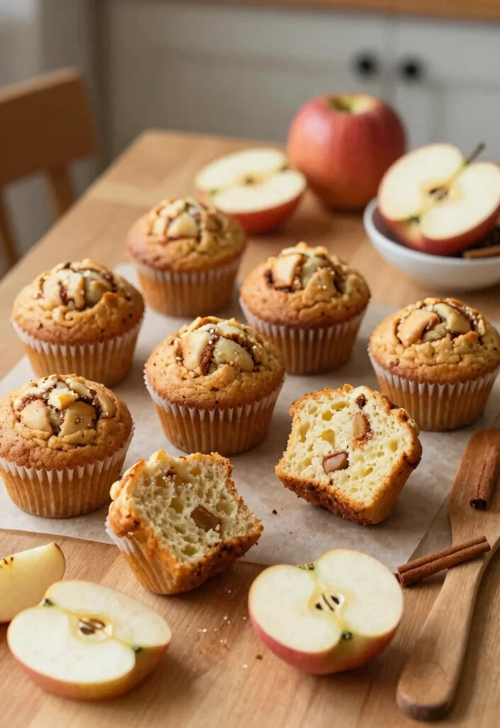 17 Gluten Free Muffins Recipes: Soft Grab and Go Treats - 4. Apple Cinnamon Muffins 1