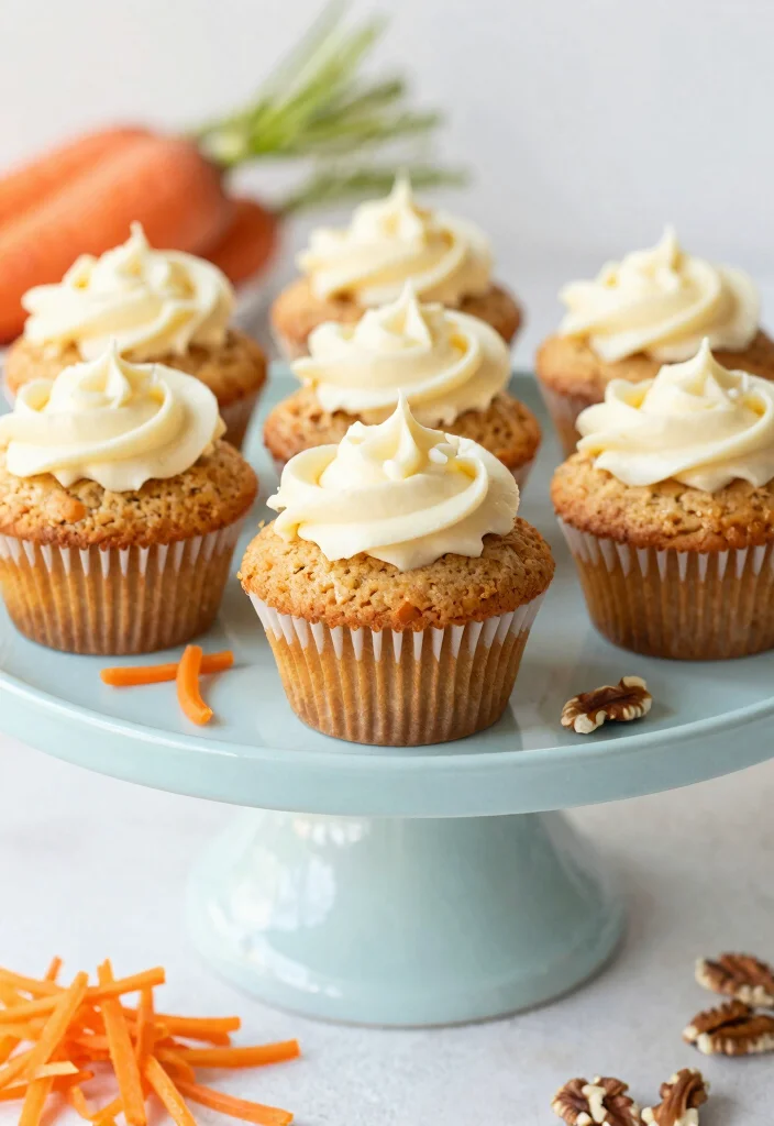 17 Gluten Free Muffins Recipes: Soft Grab and Go Treats - 6. Carrot Cake Muffins 1
