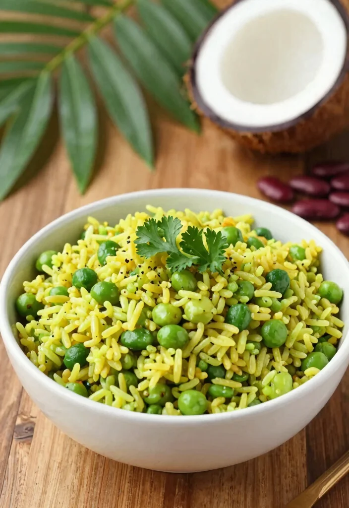 18 Aroma Rice Cooker Recipes: Easy One Pot Meals - 12. Flavorful Rice and Peas 1