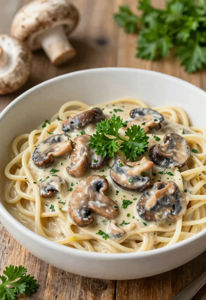 18 Aroma Rice Cooker Recipes: Easy One Pot Meals - 16. Vegan Mushroom Stroganoff 1