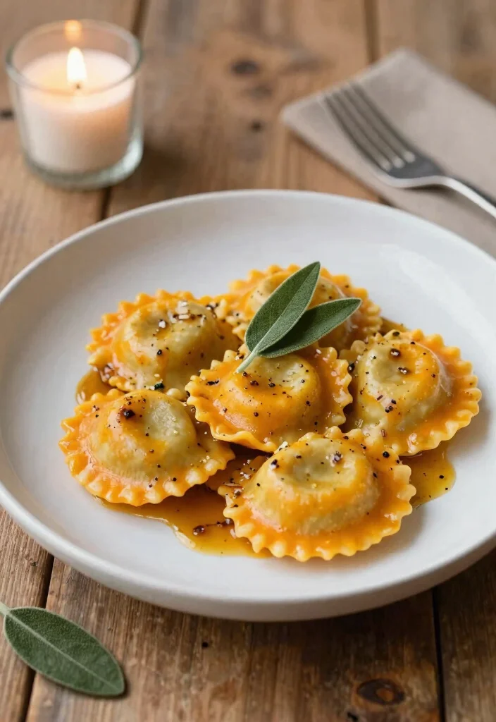 18 Butternut Squash Pasta Recipes Creamy Cozy Bowls - 7. Butternut Squash Ravioli 1