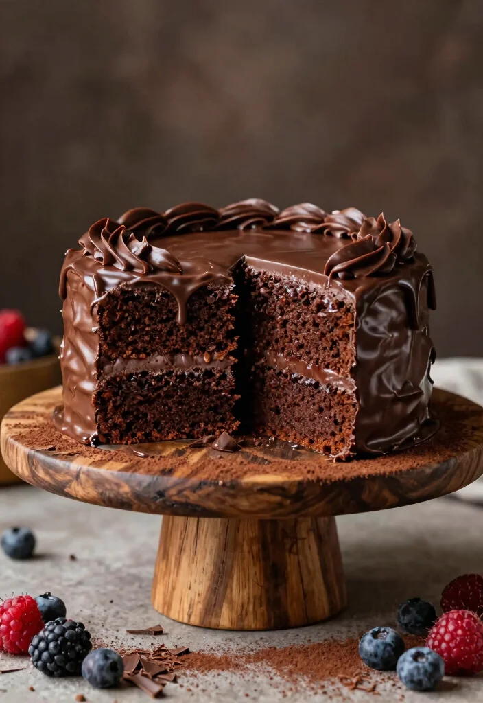 18 Cake Recipes From Scratch: Classic Homemade Favorites - 2. Decadent Chocolate Cake 1