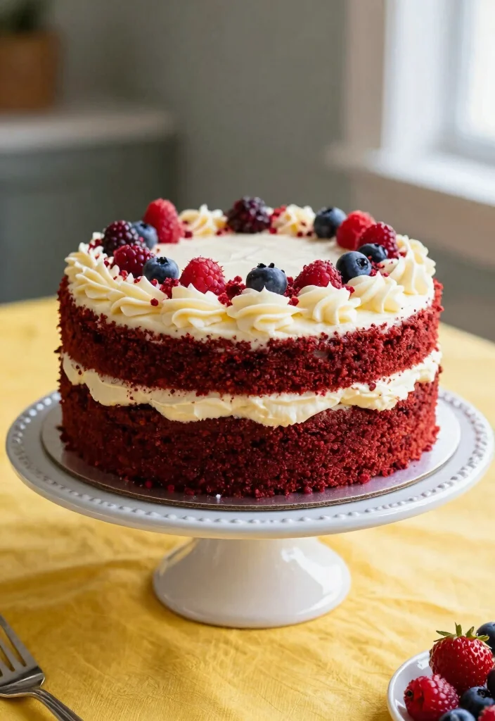 18 Cake Recipes From Scratch: Classic Homemade Favorites - 4. Rich Red Velvet Cake 1