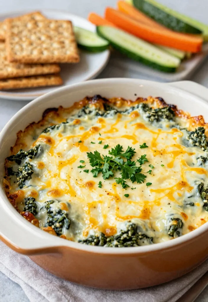 18 Chips and Dip Recipes Perfect for Any Gathering - 3. Spinach and Artichoke Dip 1