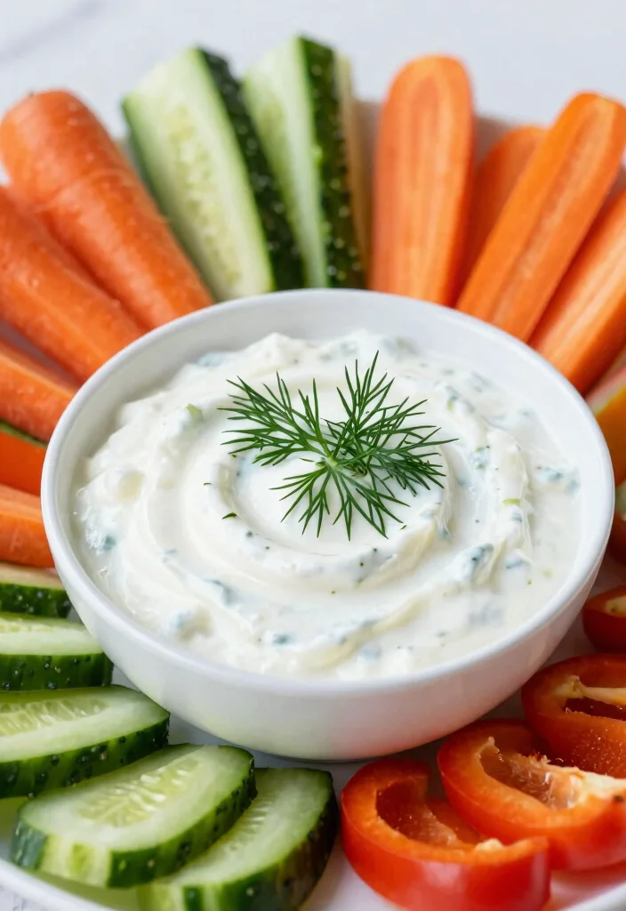 18 Chips and Dip Recipes Perfect for Any Gathering - 8. Lemon-Dill Yogurt Dip 1