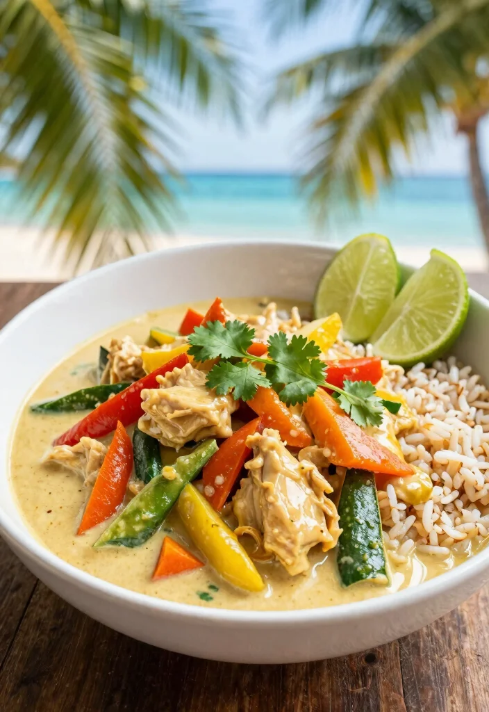 18 Crockpot Chicken Breast Recipes for Easy Juicy Results - 12. Coconut Curry Chicken 1