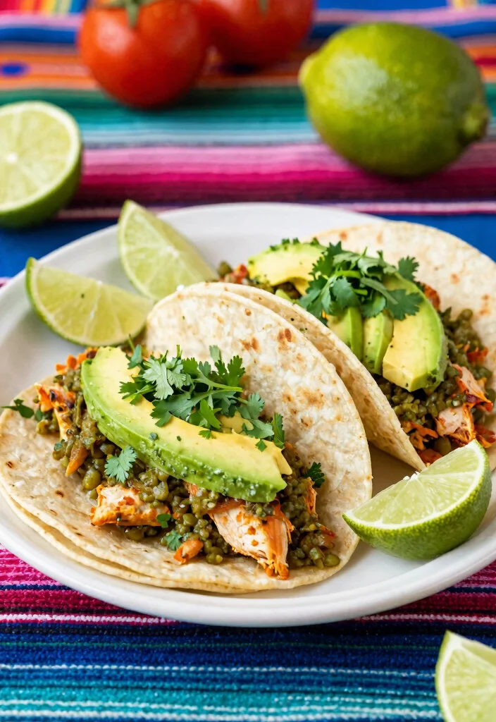 18 Crockpot Chicken Breast Recipes for Easy Juicy Results - 4. Salsa Verde Chicken Tacos 1
