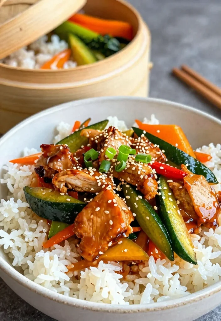 18 Crockpot Chicken Breast Recipes for Easy Juicy Results - 5. Teriyaki Chicken Bowls 1