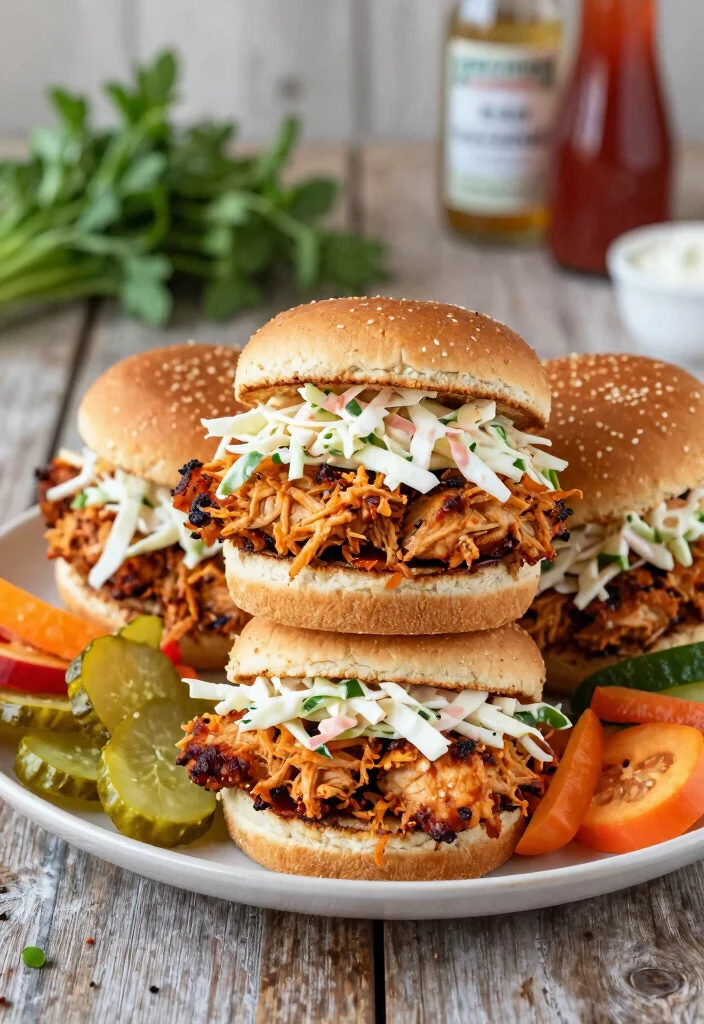18 Crockpot Chicken Breast Recipes for Easy Juicy Results - 8. BBQ Chicken Sliders 1
