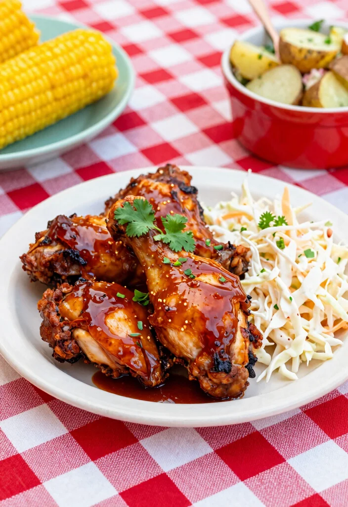 18 Crockpot Chicken Recipes Healthy Set and Forget - 2. BBQ Chicken Thighs 1