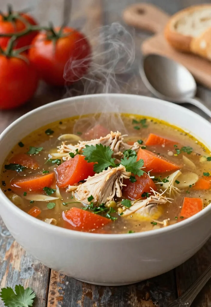 18 Crockpot Chicken Soup Recipes: Warm Nourishing Meals - 11. Italian Chicken Soup 1