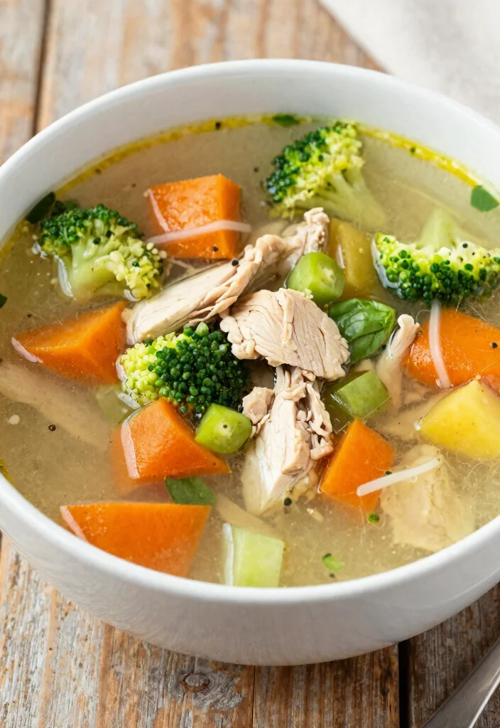 18 Crockpot Chicken Soup Recipes: Warm Nourishing Meals - 12. Vegetable Chicken Soup 1