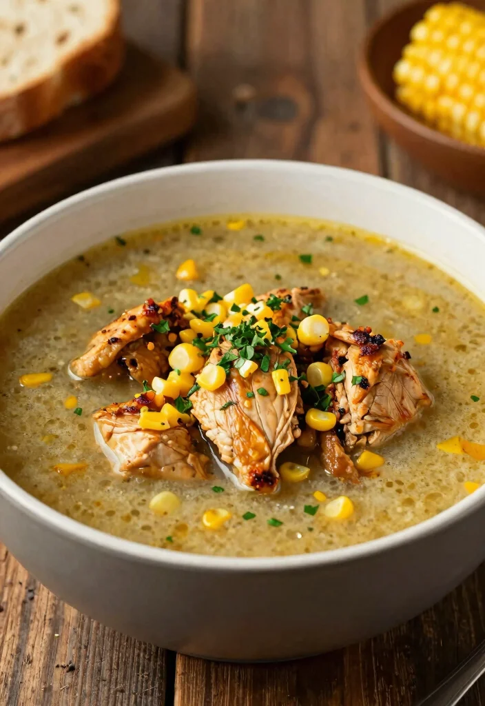 18 Crockpot Chicken Soup Recipes: Warm Nourishing Meals - 14. BBQ Chicken Soup 1
