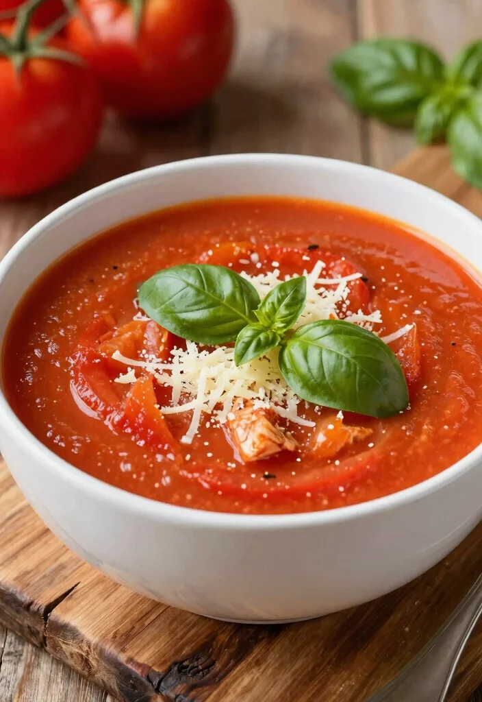 18 Crockpot Chicken Soup Recipes: Warm Nourishing Meals - 7. Tomato Basil Chicken Soup 1