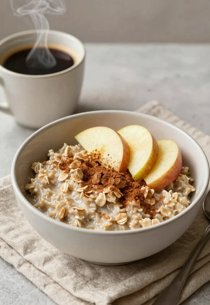 18 Crockpot Dump and Go Recipes No Prep Dinners - 12. Apple Cinnamon Oatmeal 1