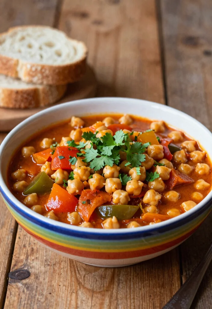 18 Crockpot Dump and Go Recipes No Prep Dinners - 13. Moroccan Chickpea Stew 1