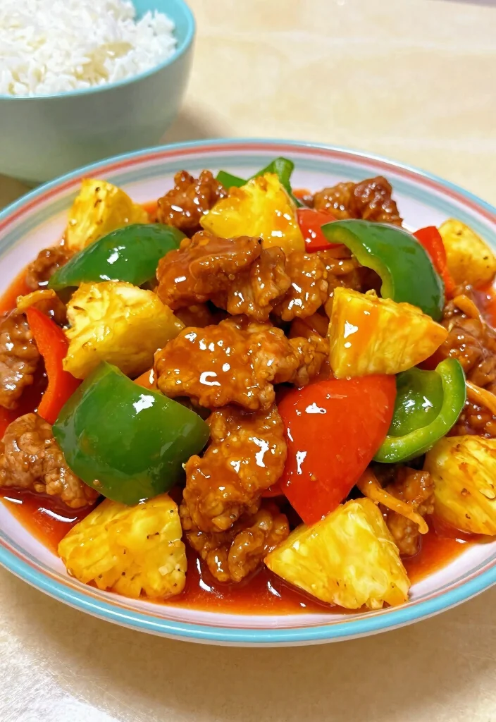 18 Crockpot Dump and Go Recipes No Prep Dinners - 7. Sweet and Sour Pork 1