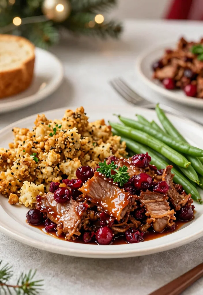 18 Crockpot Pulled Pork Recipes Perfect for Feeding a Crowd - 12. Cranberry BBQ Pulled Pork 1