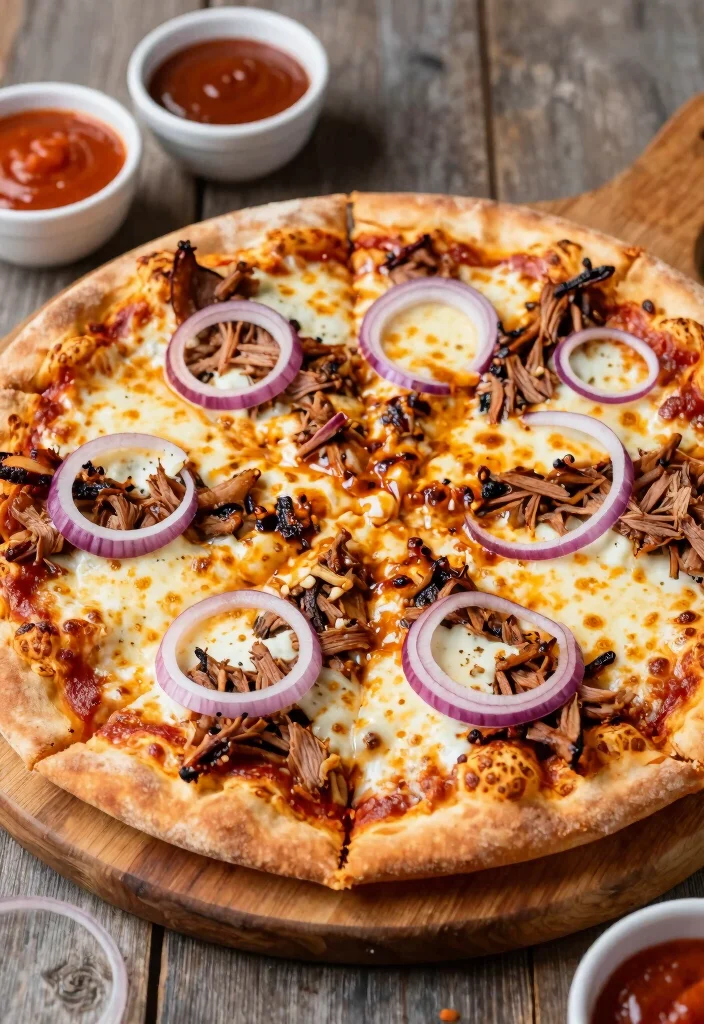 18 Crockpot Pulled Pork Recipes Perfect for Feeding a Crowd - 16. BBQ Pulled Pork Pizza 1