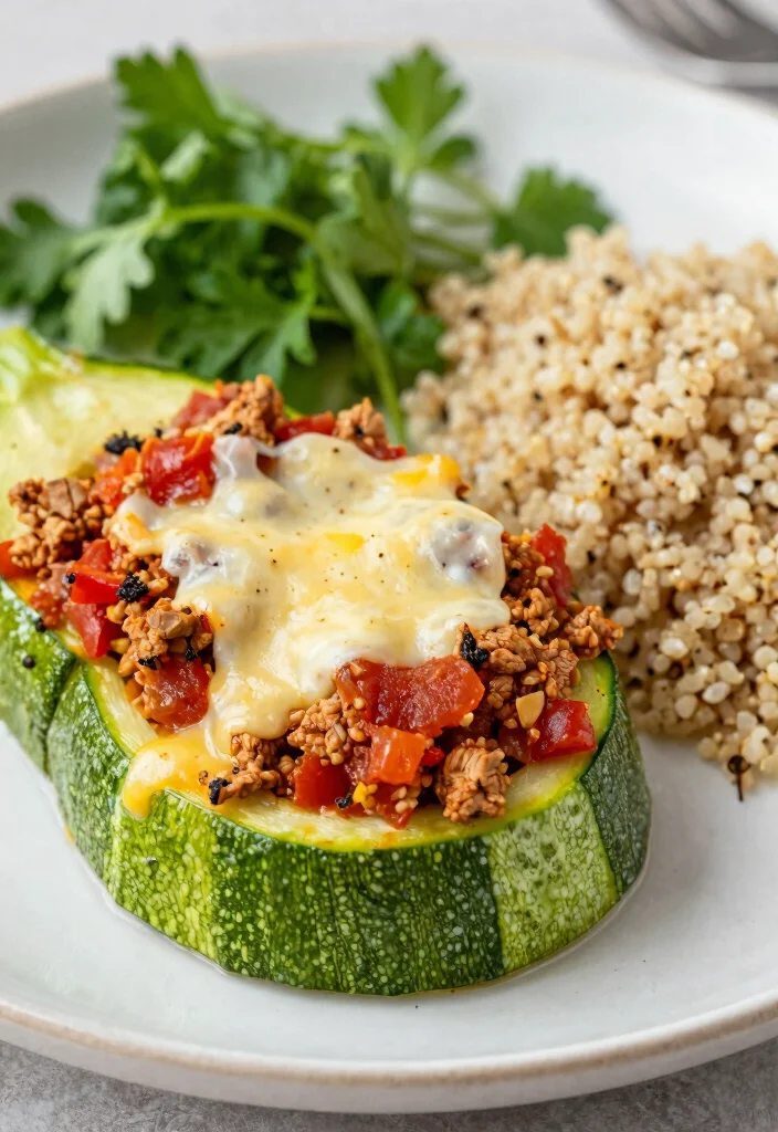 18 Crockpot Recipes Slow Cooker Everyday Essentials - 12. Stuffed Zucchini 1