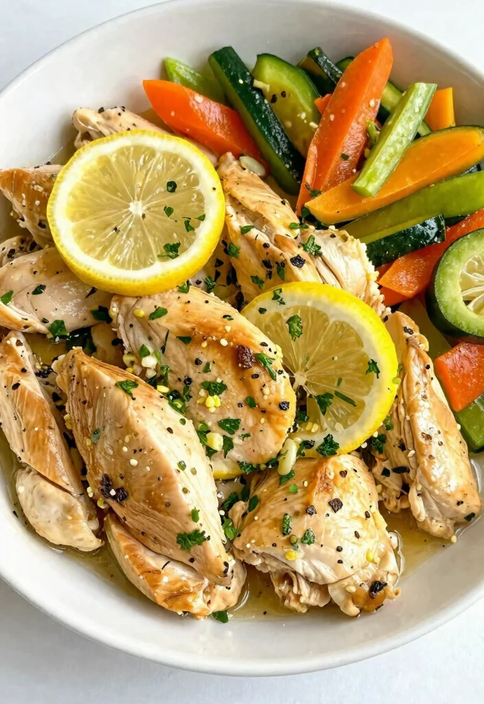 18 Crockpot Recipes for Two Cozy Small Batch Meals - 13. Zesty Lemon Garlic Chicken 1