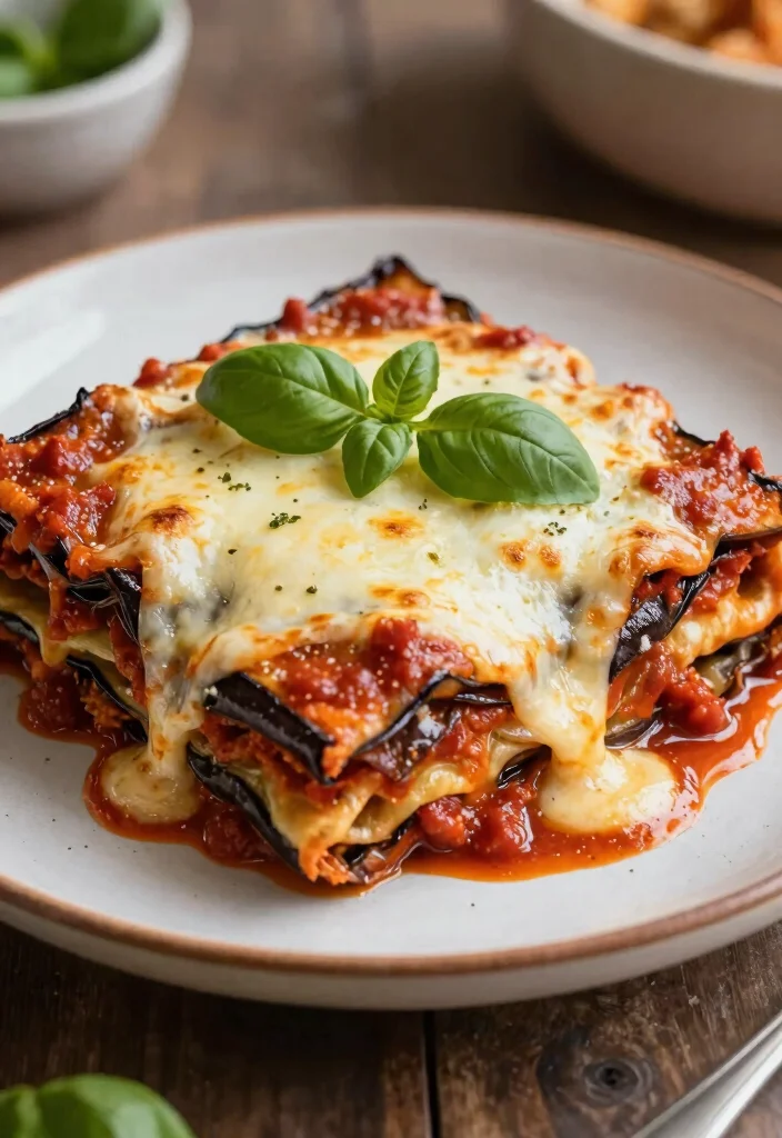 18 Crockpot Recipes for Two Cozy Small Batch Meals - 14. Eggplant Parmesan 1