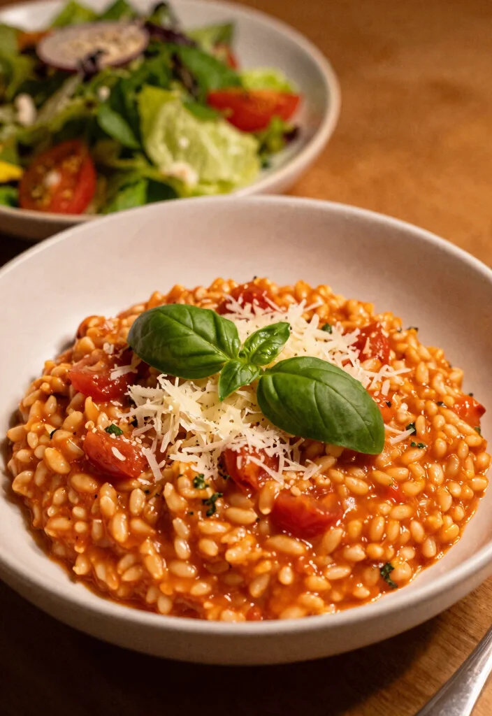 18 Crockpot Recipes for Two Cozy Small Batch Meals - 5. Creamy Tomato Basil Risotto 1