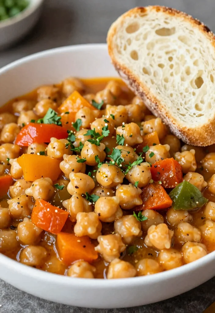 18 Crockpot Recipes for Two Cozy Small Batch Meals - 8. Mediterranean Chickpea Stew 1