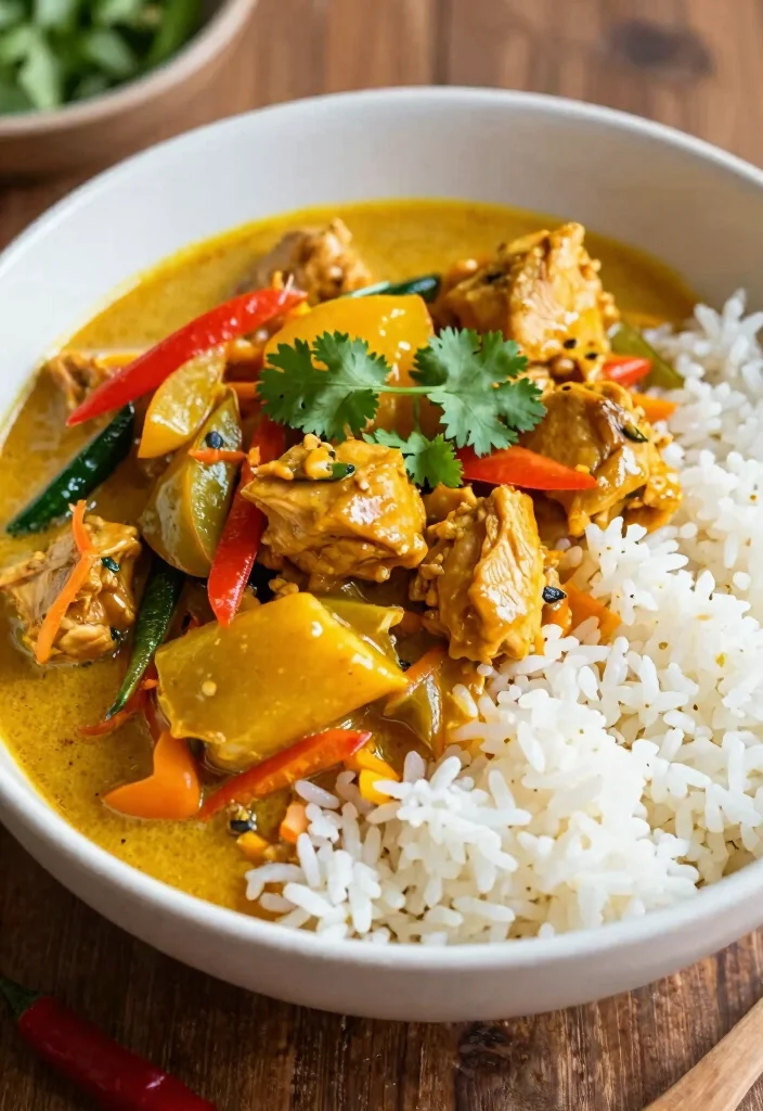 18 Crockpot Recipes for Two Cozy Small Batch Meals - 9. Thai Coconut Curry Chicken 1
