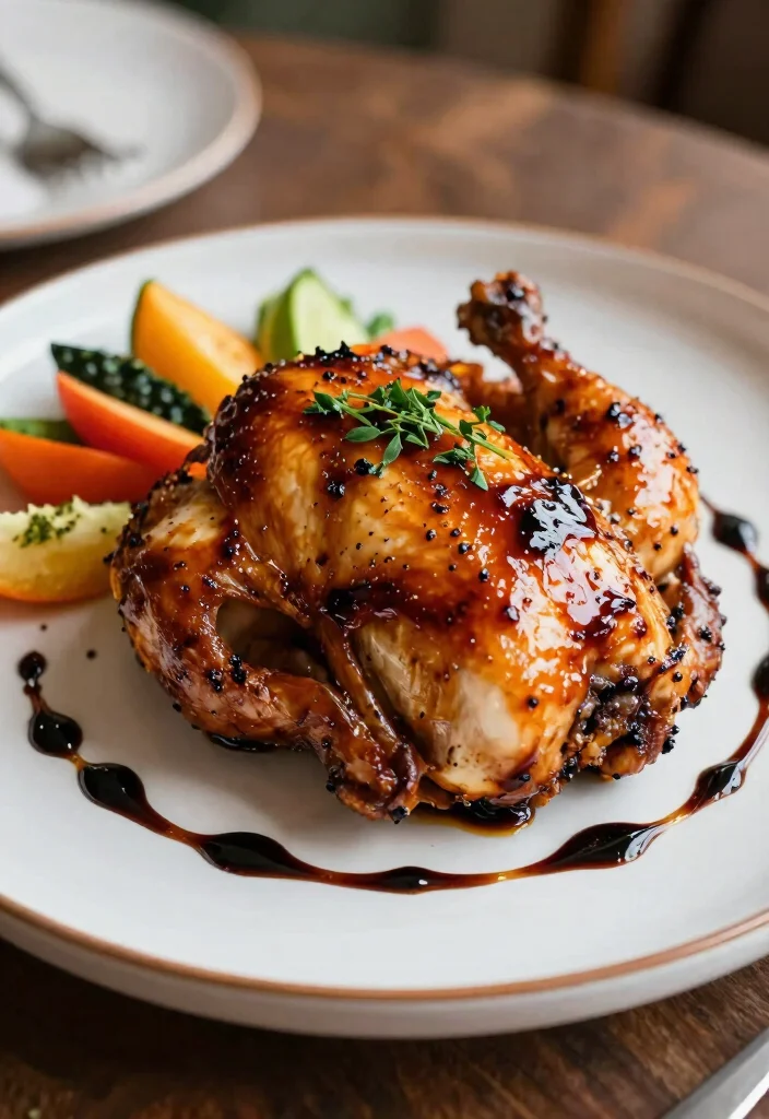 18 Crockpot Whole Chicken Recipes: Simple One Pot Meals - 16. Balsamic Glazed Chicken 1