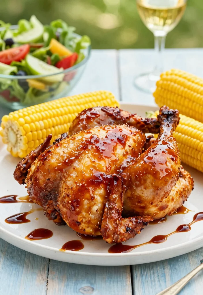 18 Crockpot Whole Chicken Recipes: Simple One Pot Meals - 3. BBQ Whole Chicken with Honey Glaze 1