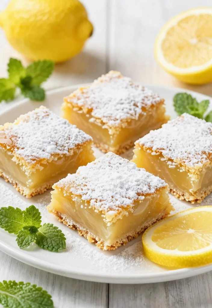 18 Gluten Free Flour Recipes: Baking Made Easy - 16. Gluten Free Lemon Bars 1