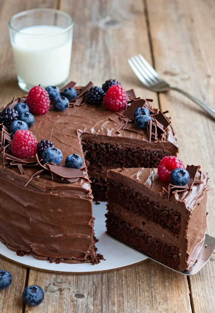 18 Gluten Free Flour Recipes: Baking Made Easy - 5. Gluten Free Chocolate Cake 1