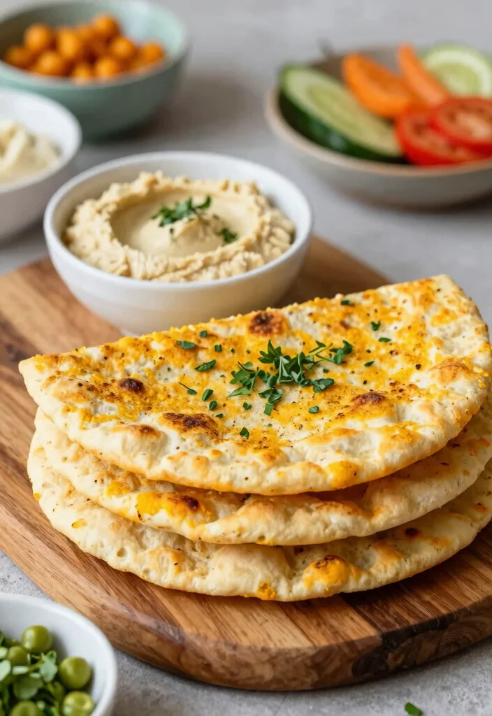 18 Gluten Free Flour Recipes: Baking Made Easy - 8. Chickpea Flour Flatbreads 1