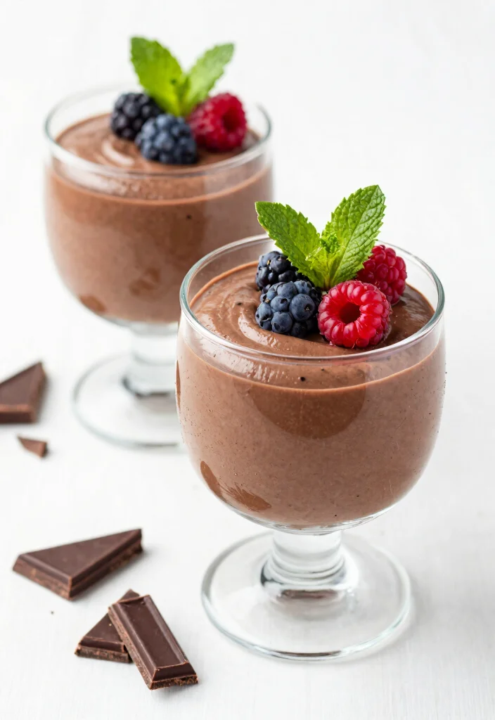 18 Gluten Free Vegetarian Recipes: Healthy Plant-Based Meals for Busy Professionals - 18. Chocolate Avocado Mousse 1